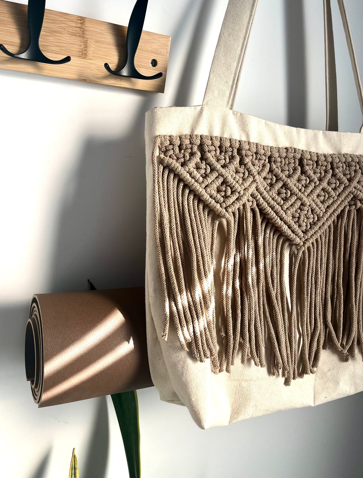 Tote bag boho sable