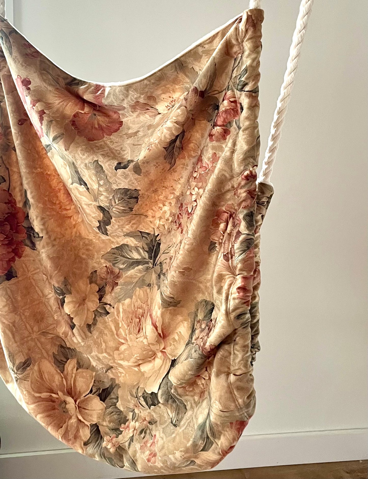 Hamac fleurs vintages