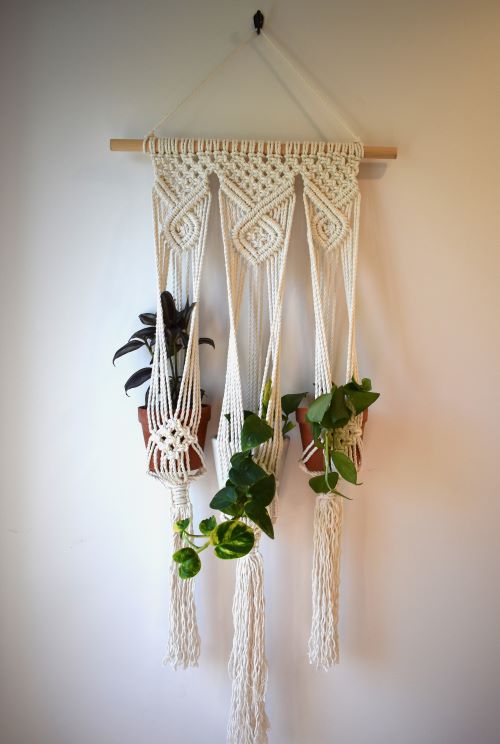 Jardinière triple