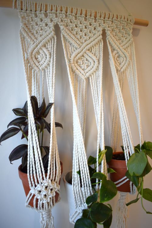 Jardinière triple