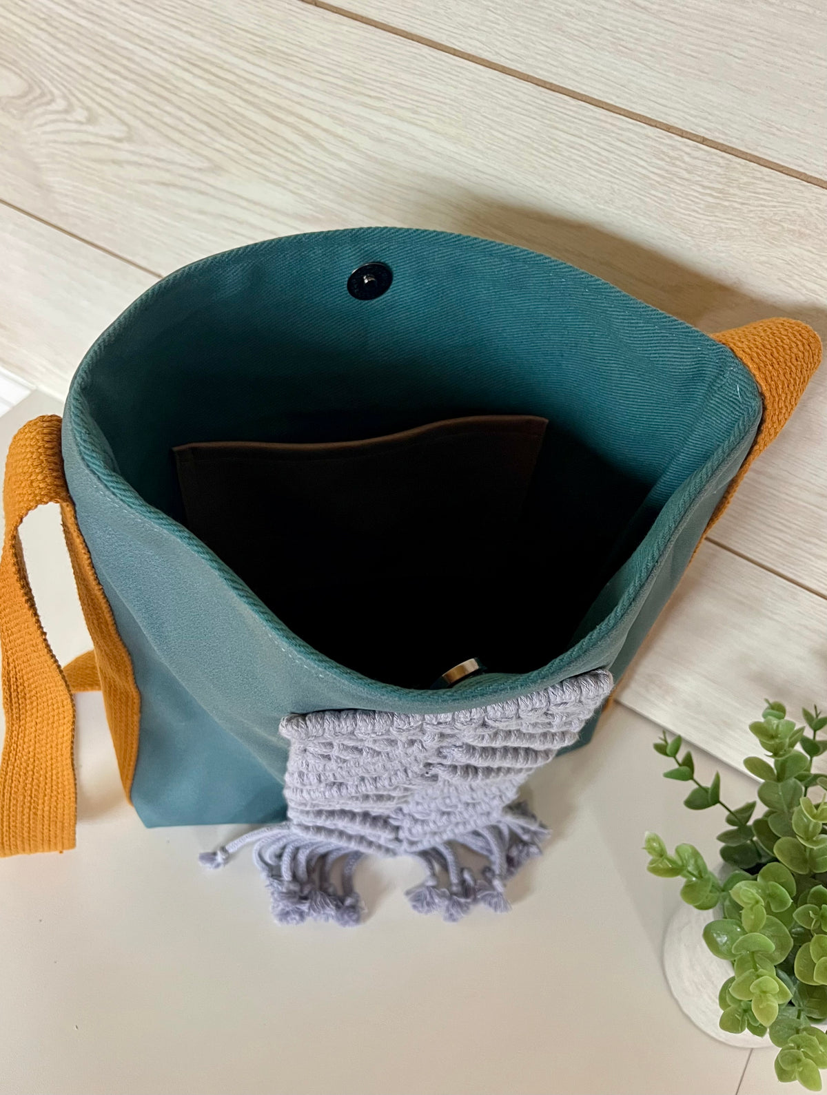 Le tote macra-mauve