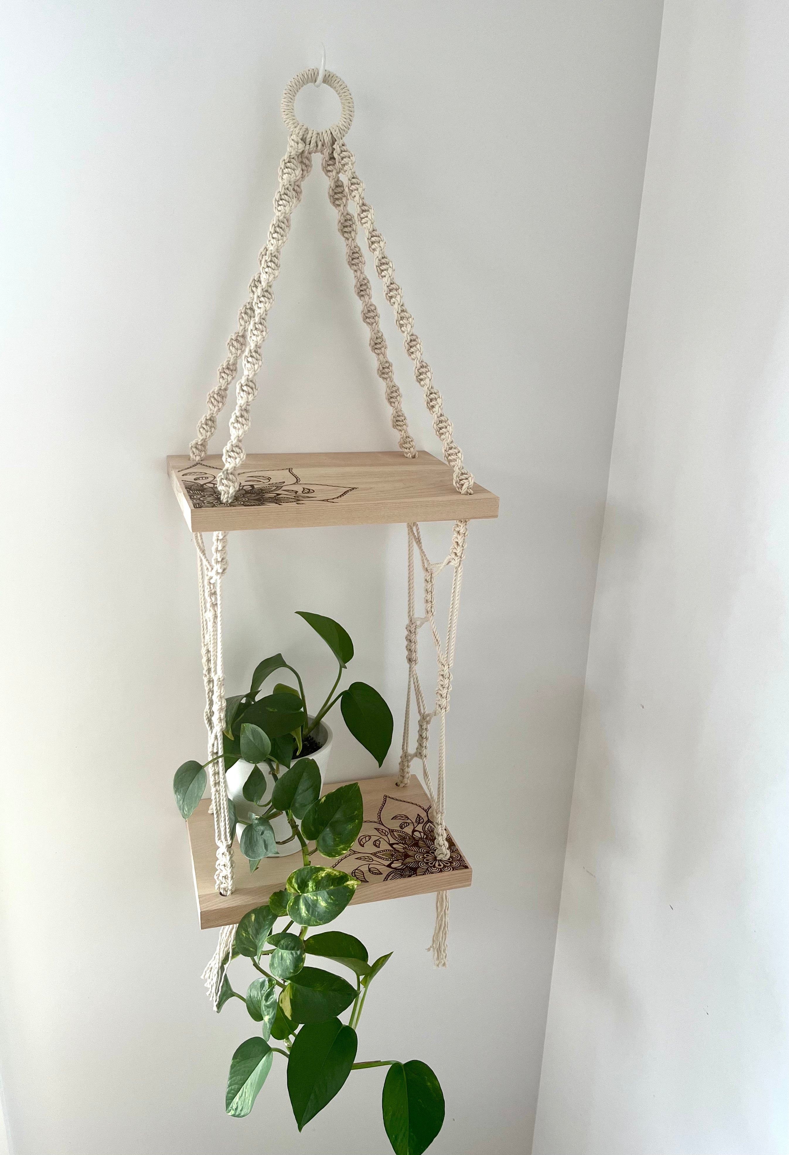 Tablette fleura double